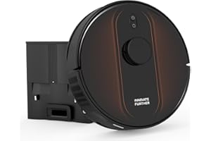 AZQQ H6 PRO 2-in-1 Robot Vacuum and mop Features an Impressive 5000Pa Suction Power. It Comes with a 310ml dust bin and a 250ml Water Tank