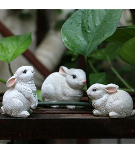 2 Figurines De Poussins En Résine – Déco Jardin Et Intérieur – 7,5 X 6,5 Cm – Adorables Et Réalistes