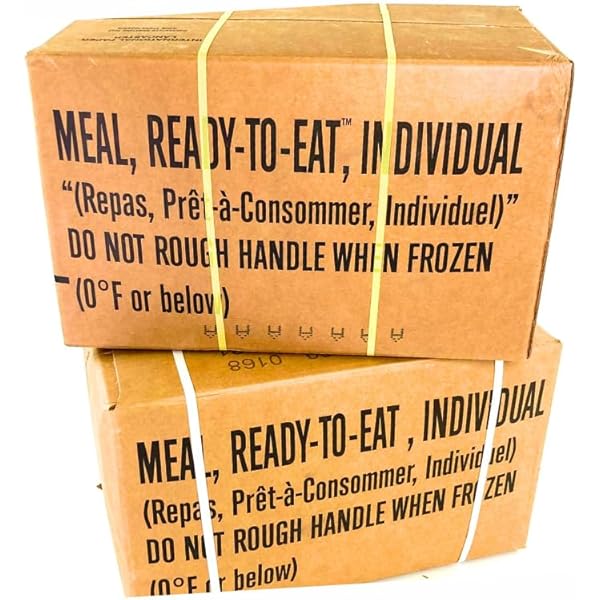ミリタリー MRE レーション ケース A 2025年10月賞味期限 Amazon.co.jp: 米軍戦闘食 MRE caseB : 食品・飲料・お酒
