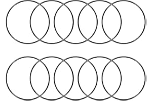 uxcell Nitrile Rubber O-Rings 70mm OD 66mm ID 2mm Width, Metric Sealing Gasket for Automotive Machine Plumbing, Pack of 10
