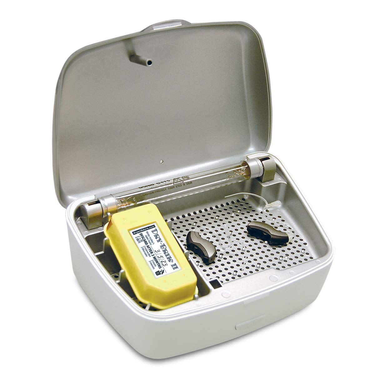 Global II by Dry & Store Electric Hearing Aid Dehumidifier with Germicidal Lamp Sanitizer Buy