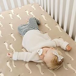Ultra Soft Jersey Knit Fitted Crib Sheets Set 2
