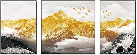 Amazon ミニマリスト北欧風景キャンバスポスター山湖壁アート森絵画黒白画像家のリビングルームの装飾50x70cmx2 額縁なし ウォールステッカー オンライン通販