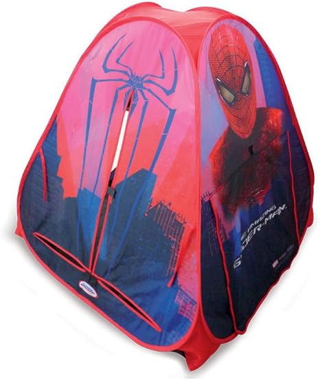 spiderman pop up tent