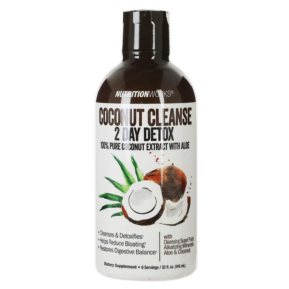 Nutrition Works Coconut Cleanse 2 Day Detox 100 Pure Coconut Extract