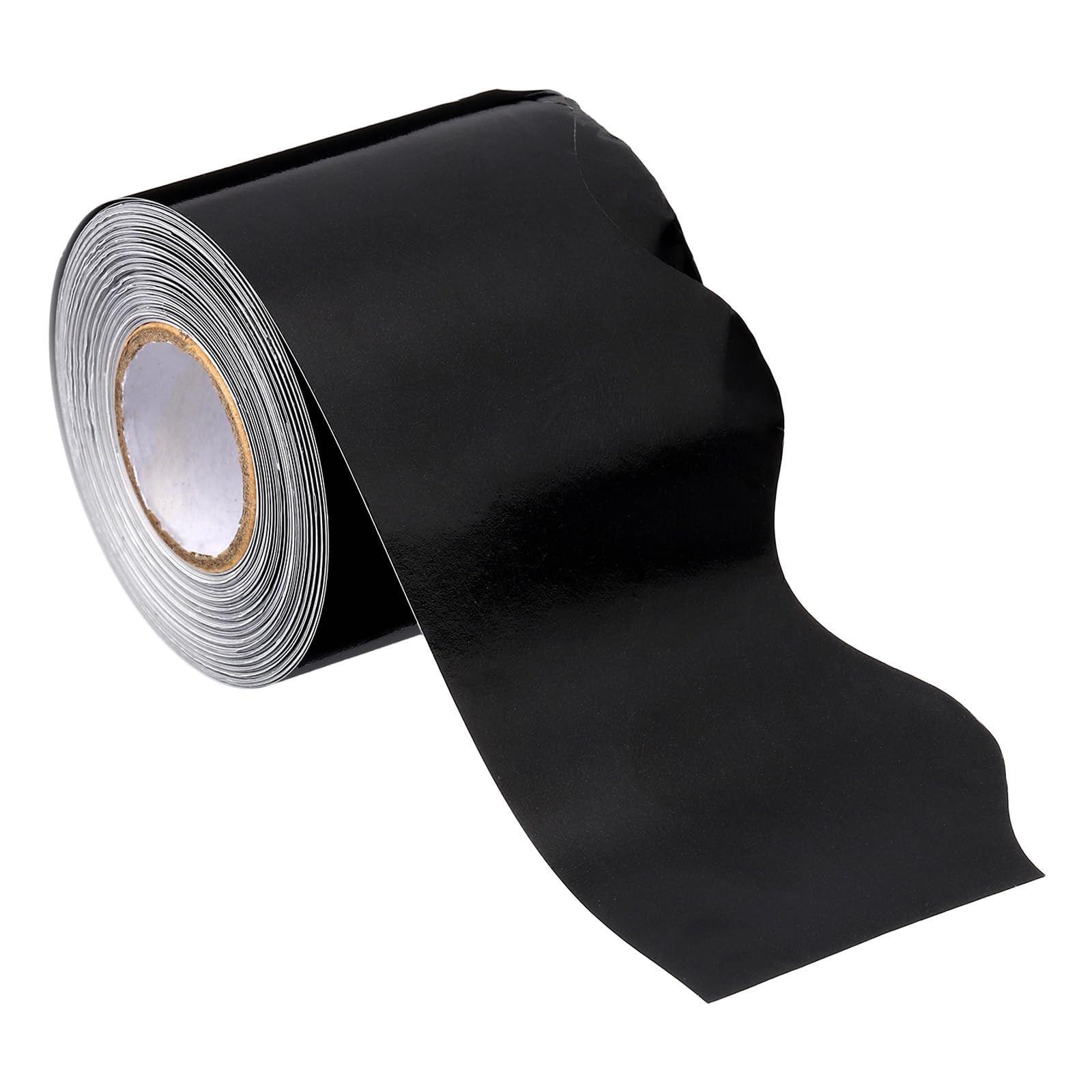 PATIKIL 2.24" x 49.2Ft Bulletin Board Border,Scalloped Trim Strips Wall Decor for Locker Classroom Cork Poster Black Board White Chalkboard, Black