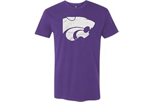 NUDGE PRINTING Premium NCAA Cotton Polyester Blend Collegiate T-Shirts