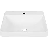 Swiss Madison Carré Large Rectangle Vessel Sink