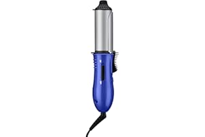 Conair Travel Curling Iron, Mini 1 Inch Ceramic Curling Iron in Blue by Travel Smart