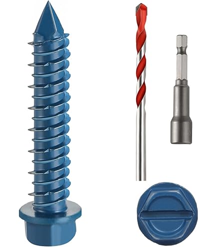Tapcon 1/4 in. x 2-1/4 in. HEX Washer Head Screw Anchor
