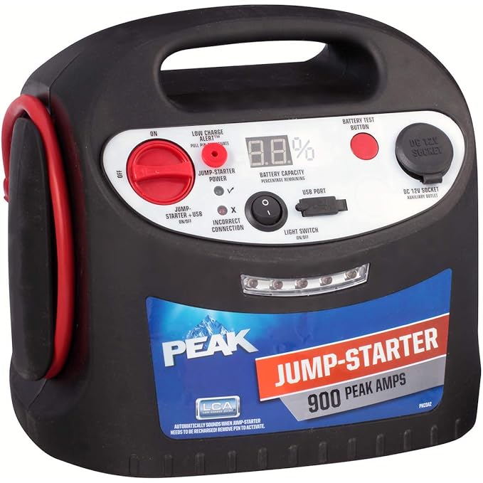 Amazon.com: Peak PKC0C10M cargador inteligente, blanco/azul ...