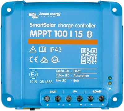Victron Energy SmartSolar MPPT 100V 15A Bluetooth Solar Charge Controller