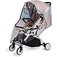 Bemece Stroller Rain Cover Universal, Baby Travel Weather Shield, Windproof Waterproof, Protect from Dust Snow…