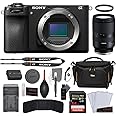 Sony a6700 Mirrorless Camera Body Bundle with 17-70mm f/2.8 Di III-A VC RXD Lens for Sony E + 64GB Memory Card + 67mm UV Filter + Camera Case + Photo Starter Kit + Charger (7 Items)
