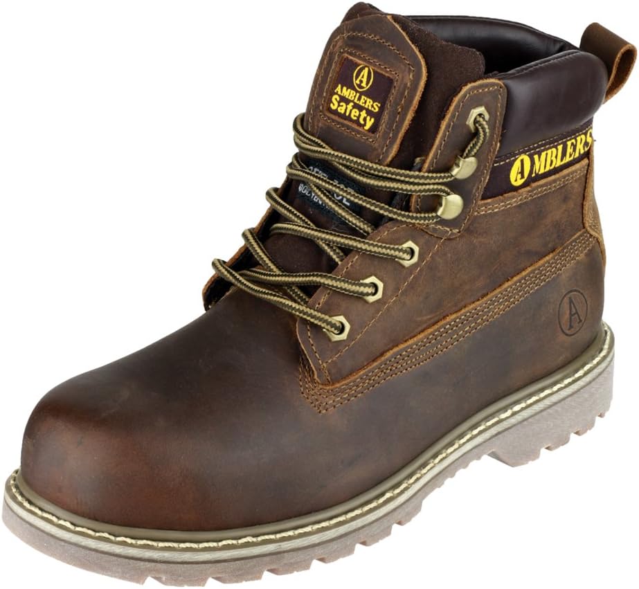 FS164 Adults Safety Boot in Brown