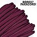 BORED? PARACORD! Brand Paracord/Parachute Cord 7-Strand, 550 Lb. Break Strength Guaranteed U.S. Made, Type III - Burgundy (100 feet)