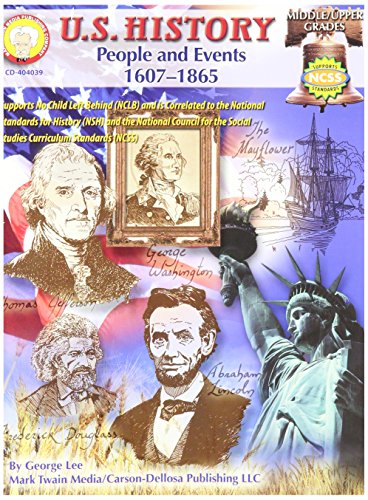 Us History People and Events Book
