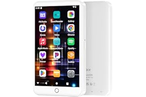 96GB MP3 Player with Bluetooth WiFi, Android 13 MP3 MP4 Players with 4" Touchscreen and Speaker, 3GB RAM & 32GB ROM, Spotify 