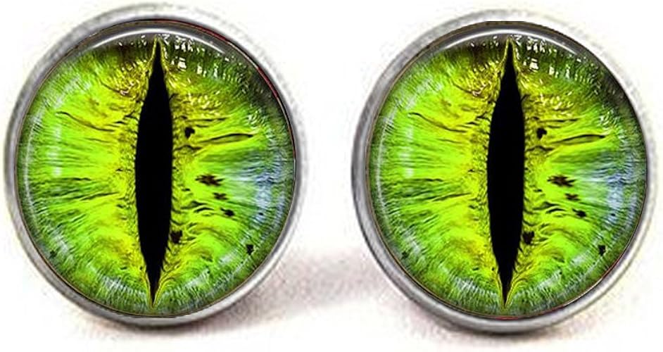 B2b Vert œil De Chat Bijoux œil De Chat Pendentif Boucles D Oreilles Amazon Fr Bijoux