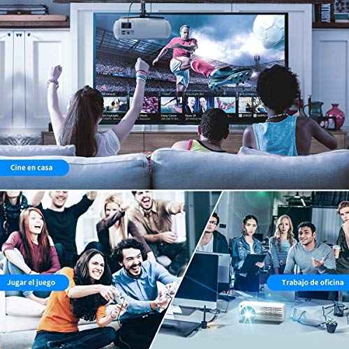Proyector-YABER-Proyector-Full-HD-1080P-6200-Lmenes-Proyector-Cine-en-Casa-con-Regulacin-Trapezoidal-4D-con-Dos-Altavoces-Estreo-Alta-Fidelidad-y-Sistema-de-Refrigeracin-de-Tres-Ventiladores