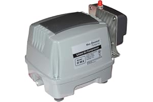 BLUE MICROPHONES Blue Diamond ETA 80 Septic or Pond Linear Diaphragm Air Pump with built in Alarm