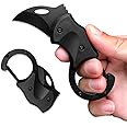 Joycube Small Pocket Knife for Men Women, Carabiner Mini Keychain EDC Gadgets Box Cutter Folding Knives for Indoors Outdoors, Gifts Stocking Stuffers for Him and Her