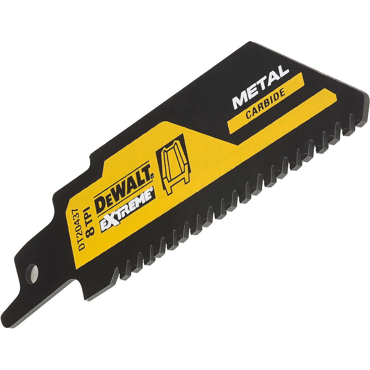 DEWALT DT20437-QZ – Hoja para Sierra Sand 102 mm Metal 8TPI, Silver