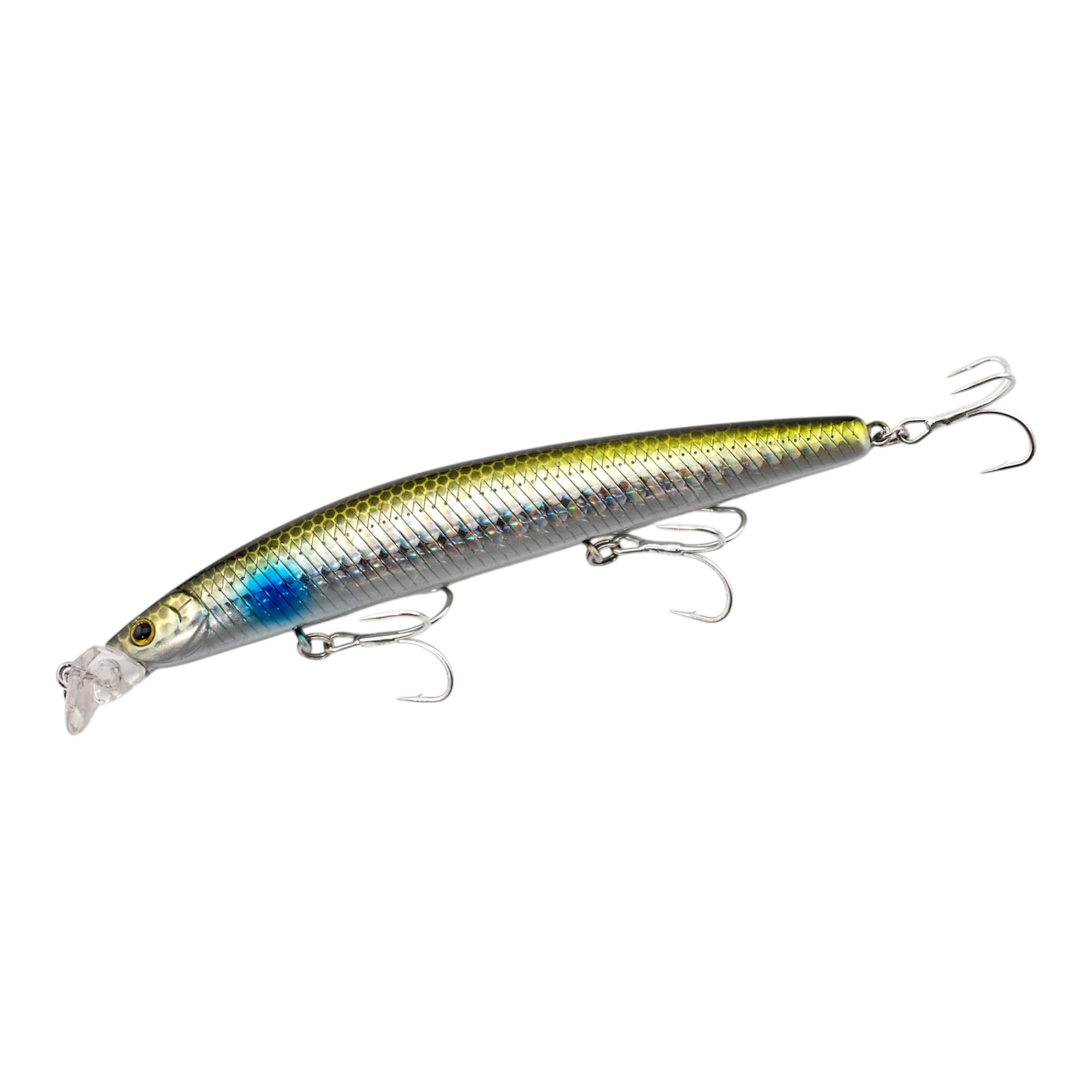 momolures - Shining Minnow Shallow R50+SSR 120mm 16g Bass fishing lures (BORA)