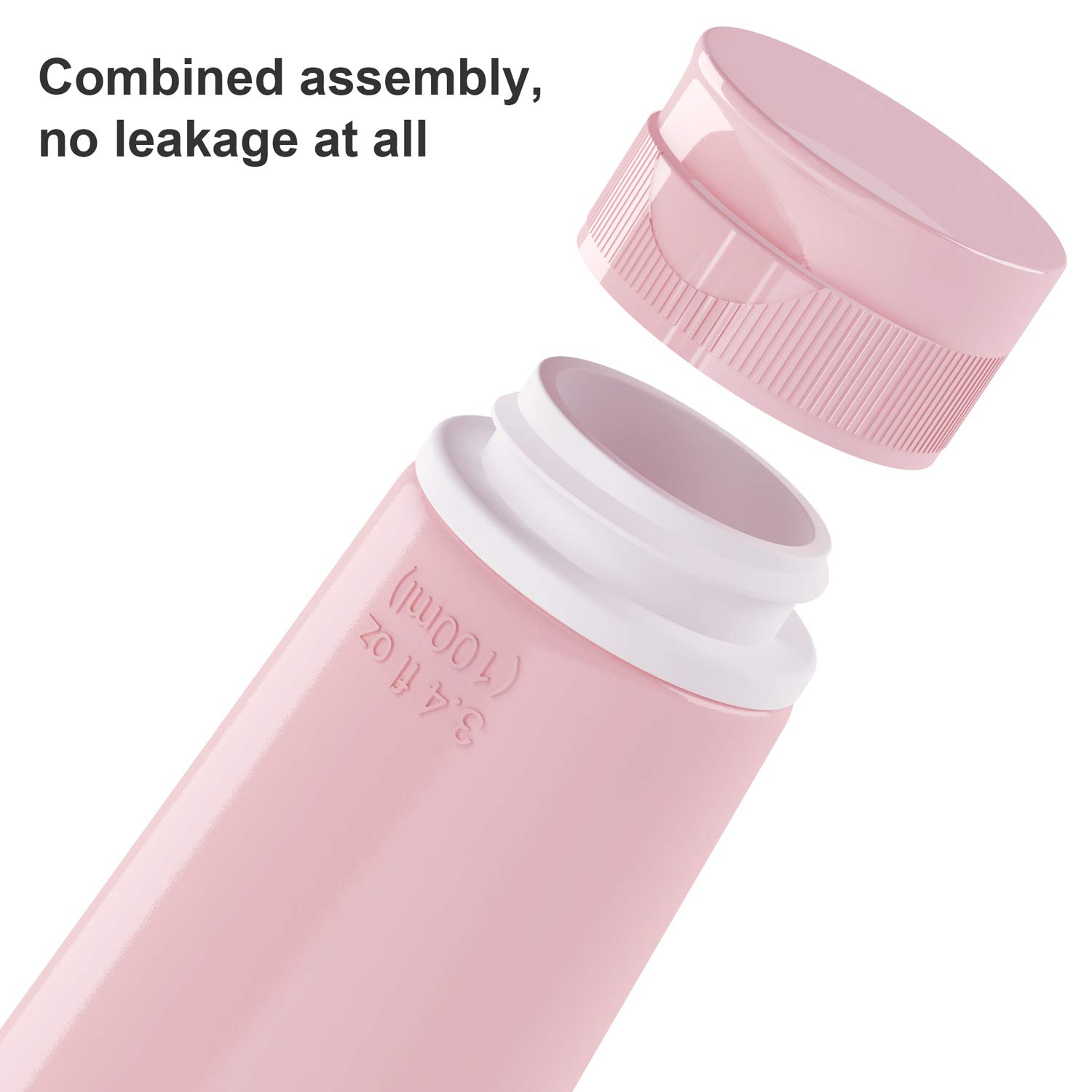 Valourgo Travel Bottles for Toiletries Tsa Approved Travel Size Containers BPA Free Leak Proof Travel Tubes Refillable Liquid Travel Accessories for Cosmetic Shampoo and Lotion Soap