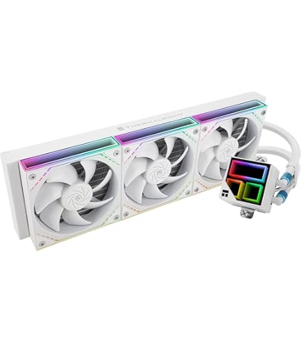 Thermalright Frozen Infinity 360 White Liquid CPU Cooler,Triple