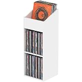 Glorious Record Rack 330 in White