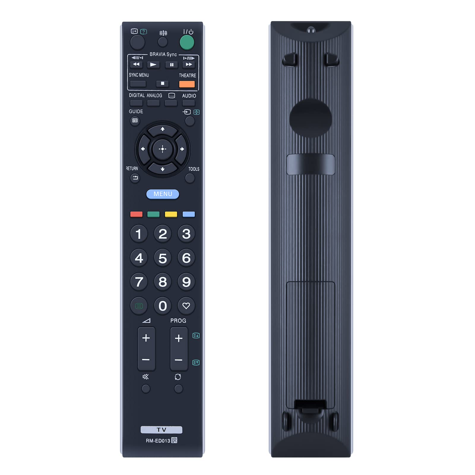 TCNOUMT RM-ED013 Remote Control Replacement for Sony Bravia LCD LED TV KDL-40L4000 KDL-40S4000 KDL-40U4000 KDL-40V4000 KDL-40V4210 KDL-40V4220 KDL-40V4230 KDL-46V4000 KDL-46V4210 — image 1