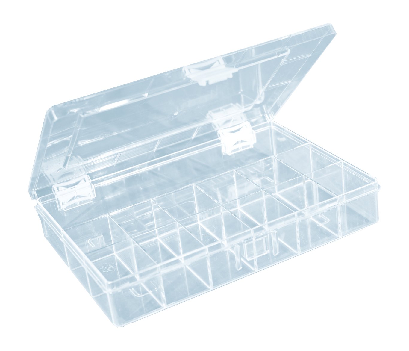 Hünersdorff Assorted: Sturdy Sorting Box (PS), Clear, 613900