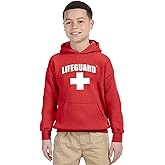 LIFEGUARD Officially Licensed First Quality Youth Kids Hooded Pullover Sweatshirt with Hood