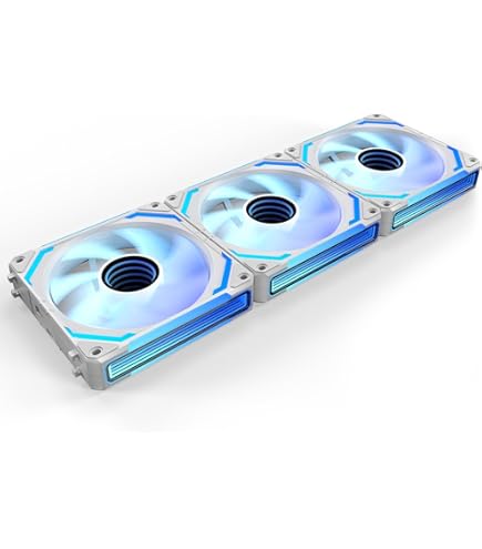 PC用ファン・クーラー NZXT F360 RGB CORE White + Control Hub F360 RGB Core | NZXT 360mm Single-Frame RGB Fan Unit