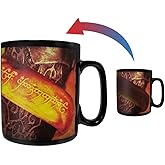 Morphing Mugs 16 Ounces The Lord of the Rings The One Ring to Rule Them All Heat Reveal Ceramic Coffee Mug MMUGC312