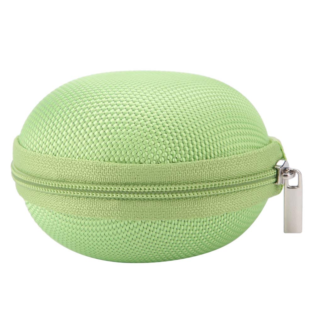 Essential Oil Storage Case, Portable Essential Oil Bag 7 Slots 5ml, 10ml, 15ml Travel Size Bottles Organizer Holder Container (Green)