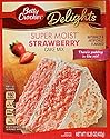 Betty Crocker Super Moist Cake Mix Strawberry 15.25 oz Box