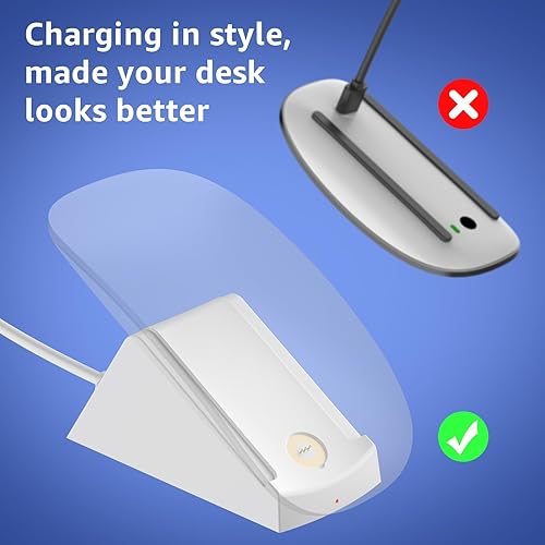 Magic Mouse Charging Port Ergonomic Base For Apple Magic Mouse