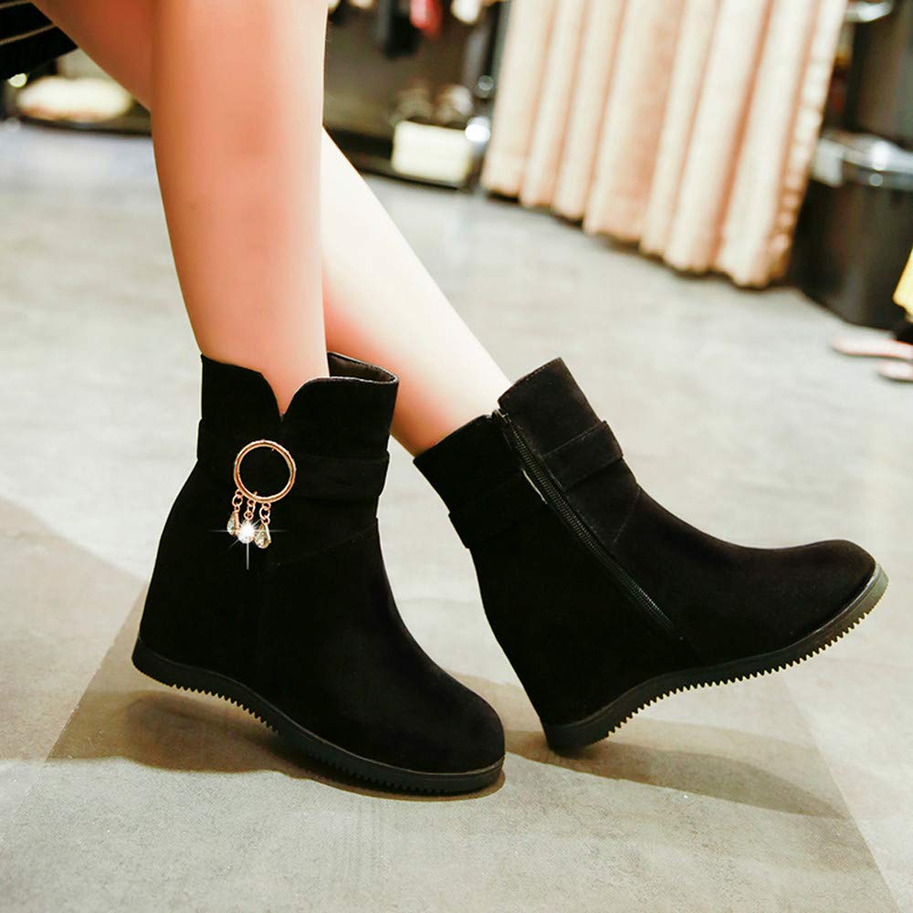 botas timberland mujer tacon negras