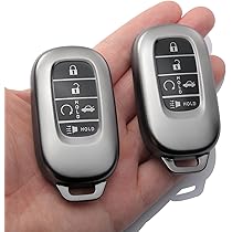 Honda Civic Accord CR-V HR-V Pilot Car Key Fob Cover Case 2022 2023 2024 Acessorios Others