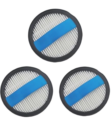 Lot De 3 Filtres HEPA De Rechange Pour Aspirateur SunSare X7A Et Fieety V7 - Faciles à Nettoyer - Matériau Durable