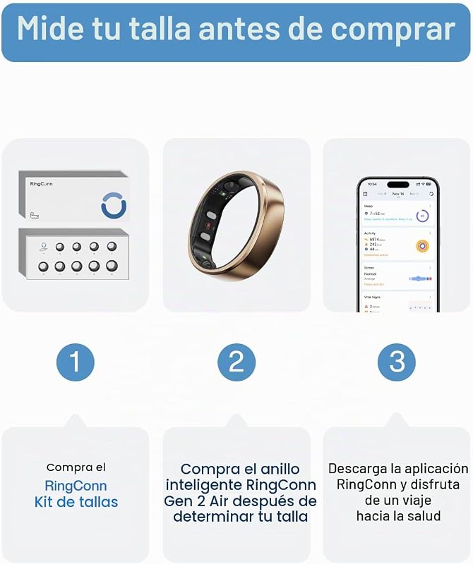 Anel Air Smart Gen 2 - Dune Gold - Tamanho 7