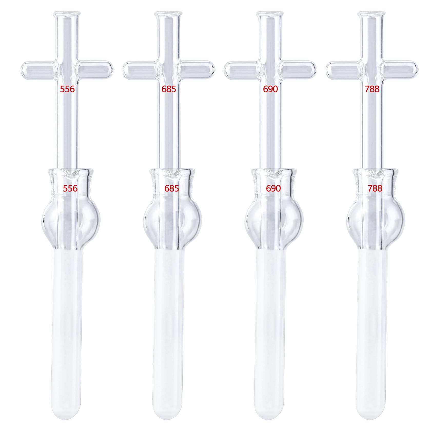 4E's USA Tissue Grinder 4 Sets - 15mL Glass Dounce