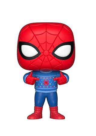 spider man ugly christmas sweater pop