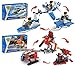 Gimpo City Series Creative Building Blocks Bricks Toys Kits Set (307 Pieces Pack of 6) (Compatible LEGO)