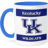 3dRose Kentucky Wildcats 11oz Two-Tone Blue Mug