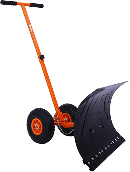 Amazon.com: Snow Shovel with Wheels for 