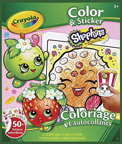 Crayola Shopkins Color and Sticker Book - //coolthings.us