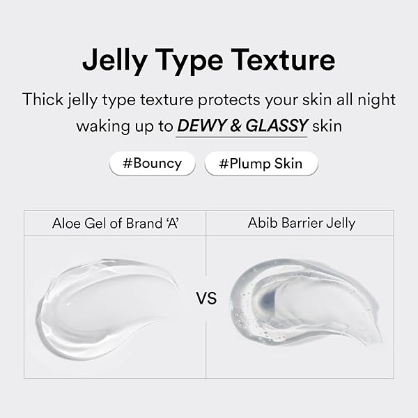 ABIB RICE PROBIOTICS OVERNIGHT FACE MASK BARRIER JELLY 2.7 FL OZ | KOREAN SLEEPING MASK FOR GLASS SKIN | MOISTURIZING & SLUGGING CREAM